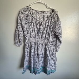 ATHLETA Printed Calico Lightweight Tunic
Dress large